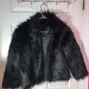 Black Fur Coat